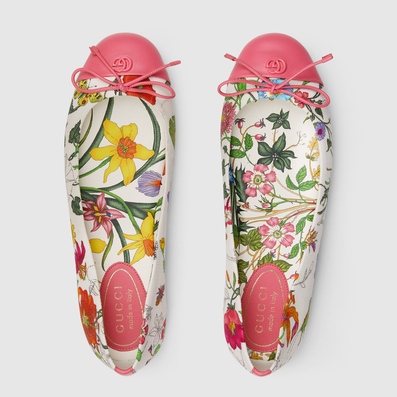Women's printed ballet flat 6