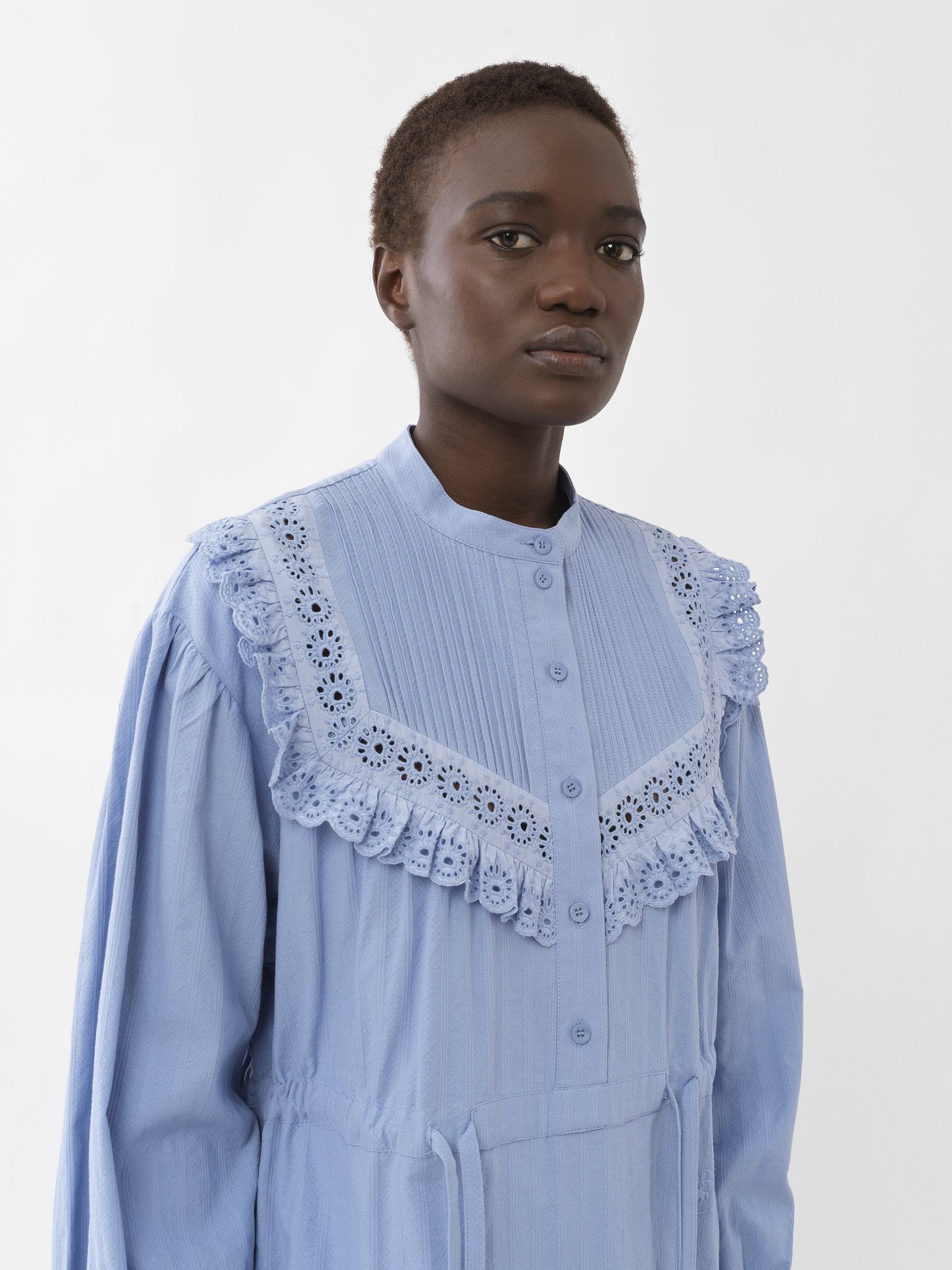EMBELLISHED SHIRT DRESS - 6