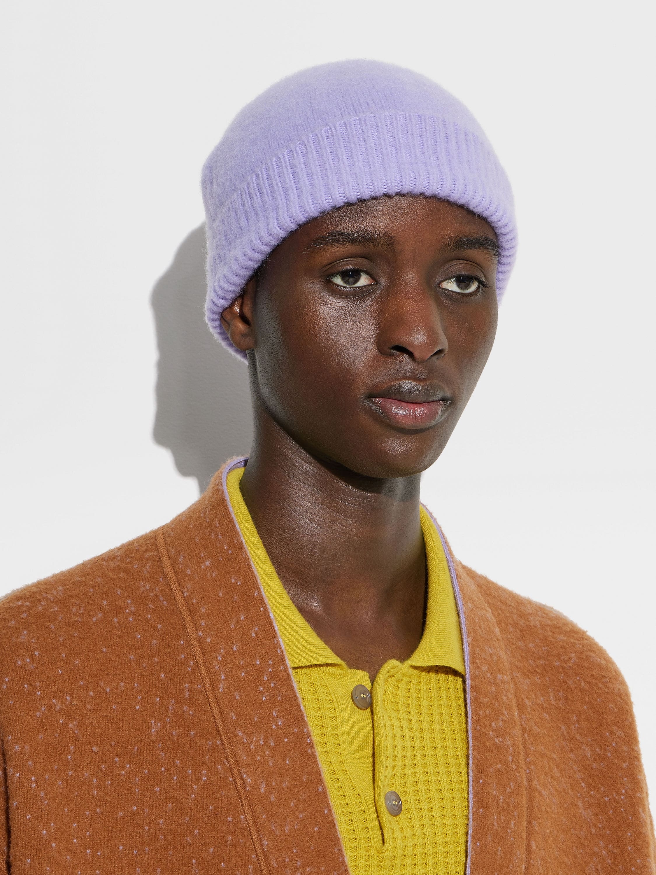 ZEGNA X THE ELDER STATESMAN OASI CASHMERE BEANIE - 3