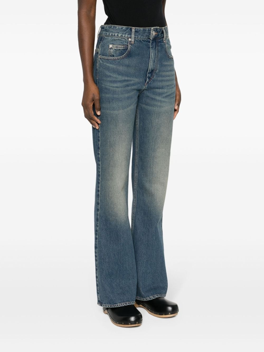 Belvira high-rise bootcut jeans - 3