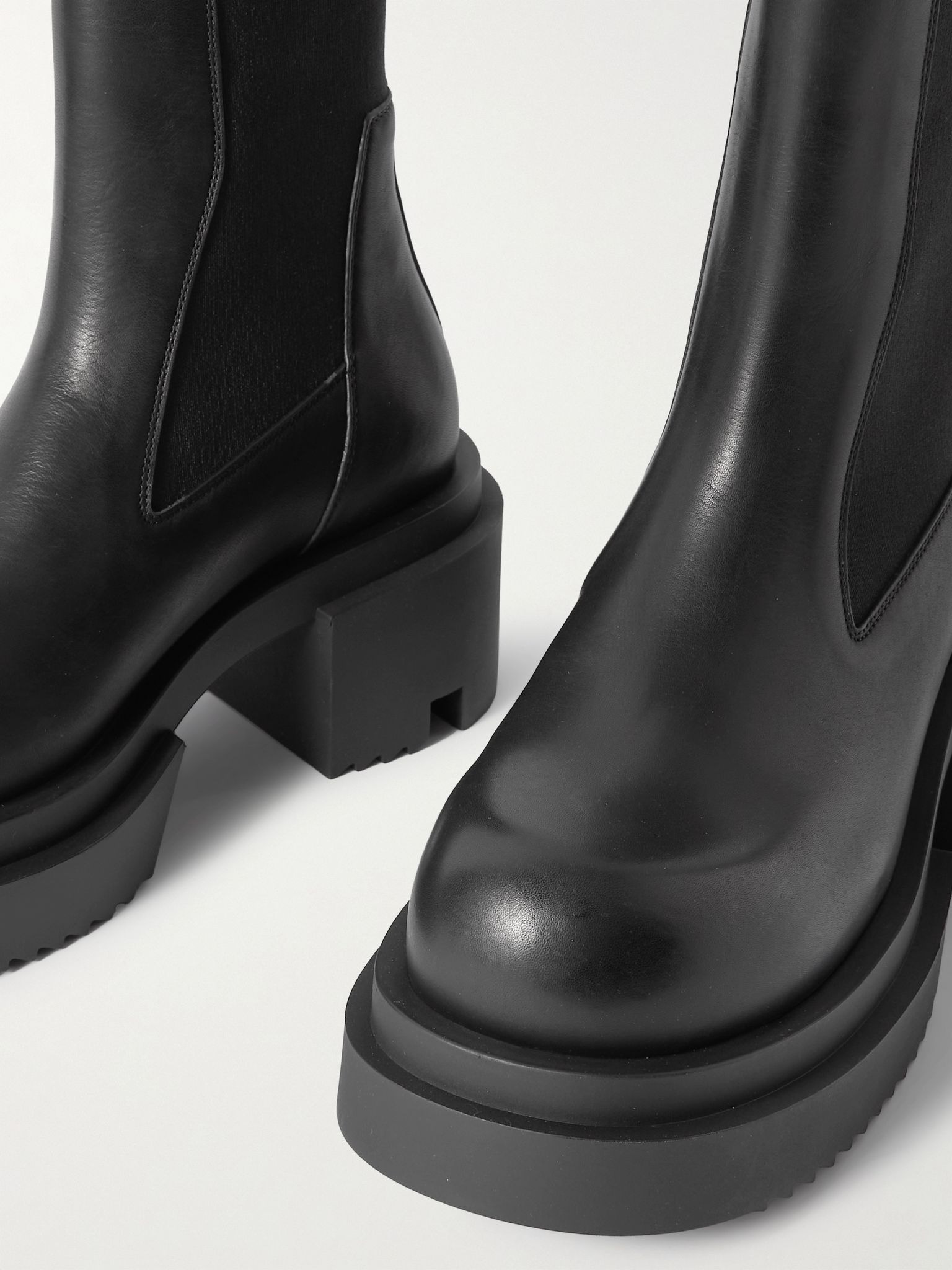 Beatle Bogun leather Chelsea boots Black - 4