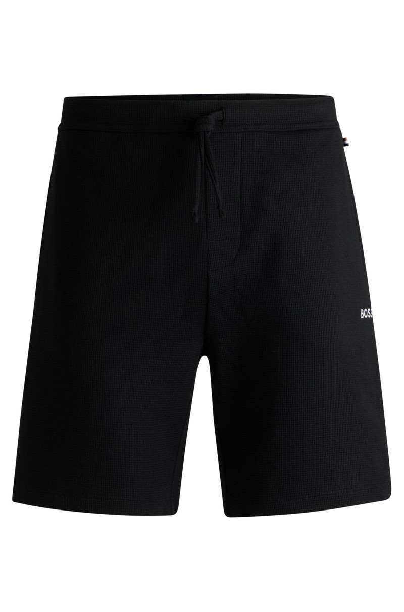 PAJAMA SHORTS WITH EMBROIDERED LOGO 1