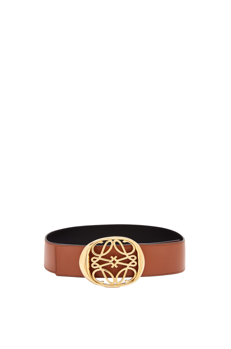 Loewe Reversible Anagram Ellipse belt in smooth calfskin outlook