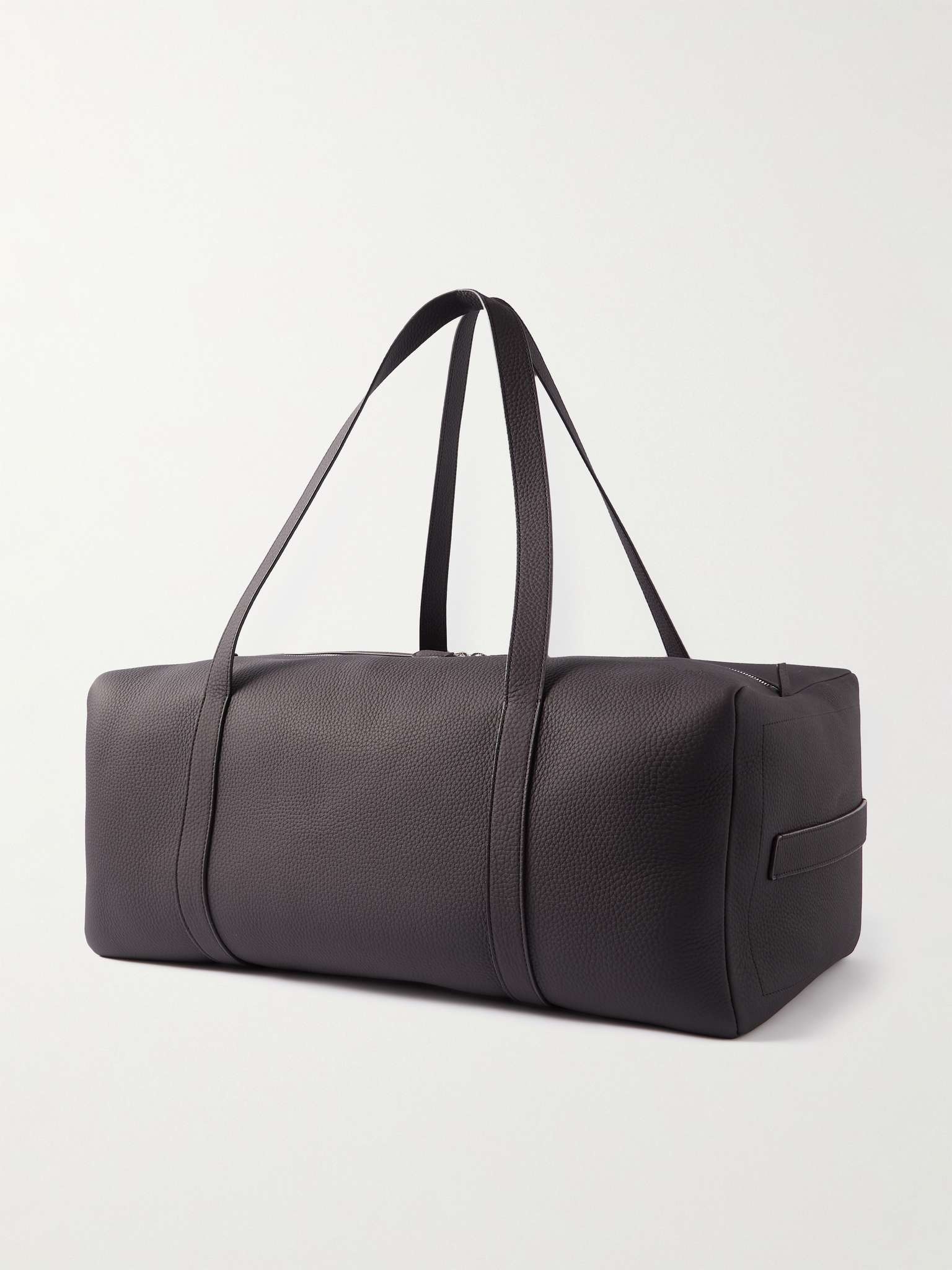 Gio Duffle Full-Grain Leather Weekend Bag - 4