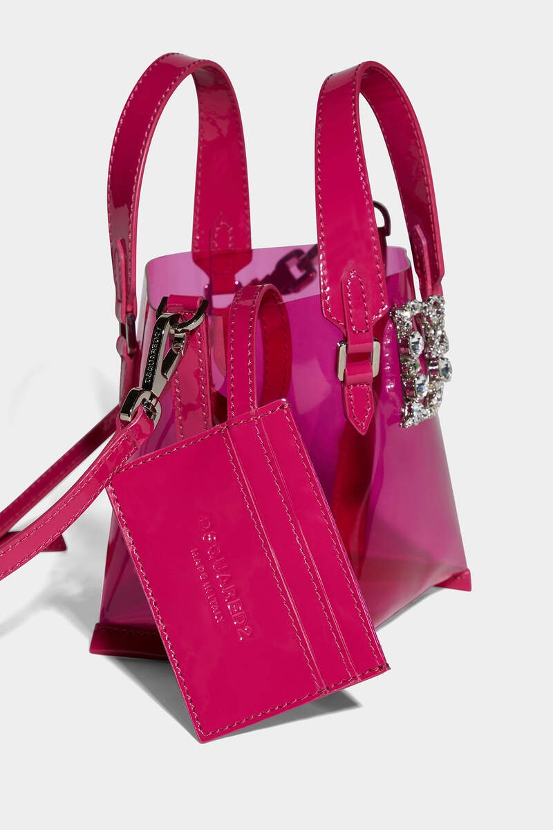 D2 CRYSTAL STATEMENT SHOPPING BAG - 4