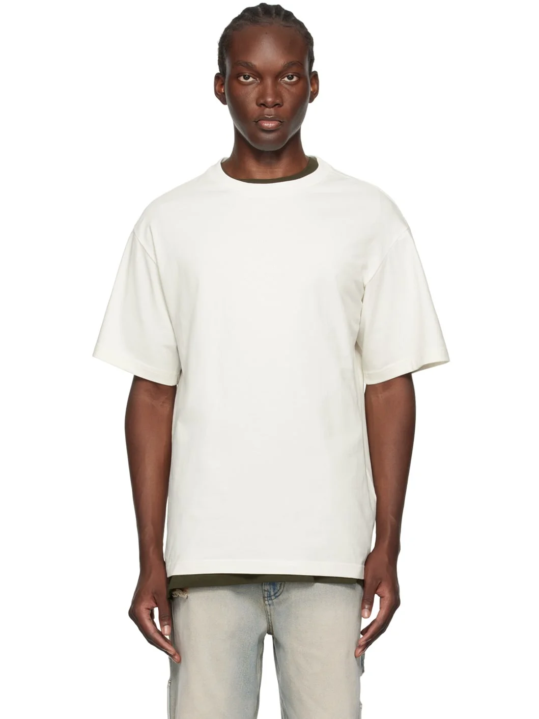 Off-White Pearl Bear T-Shirt - 1