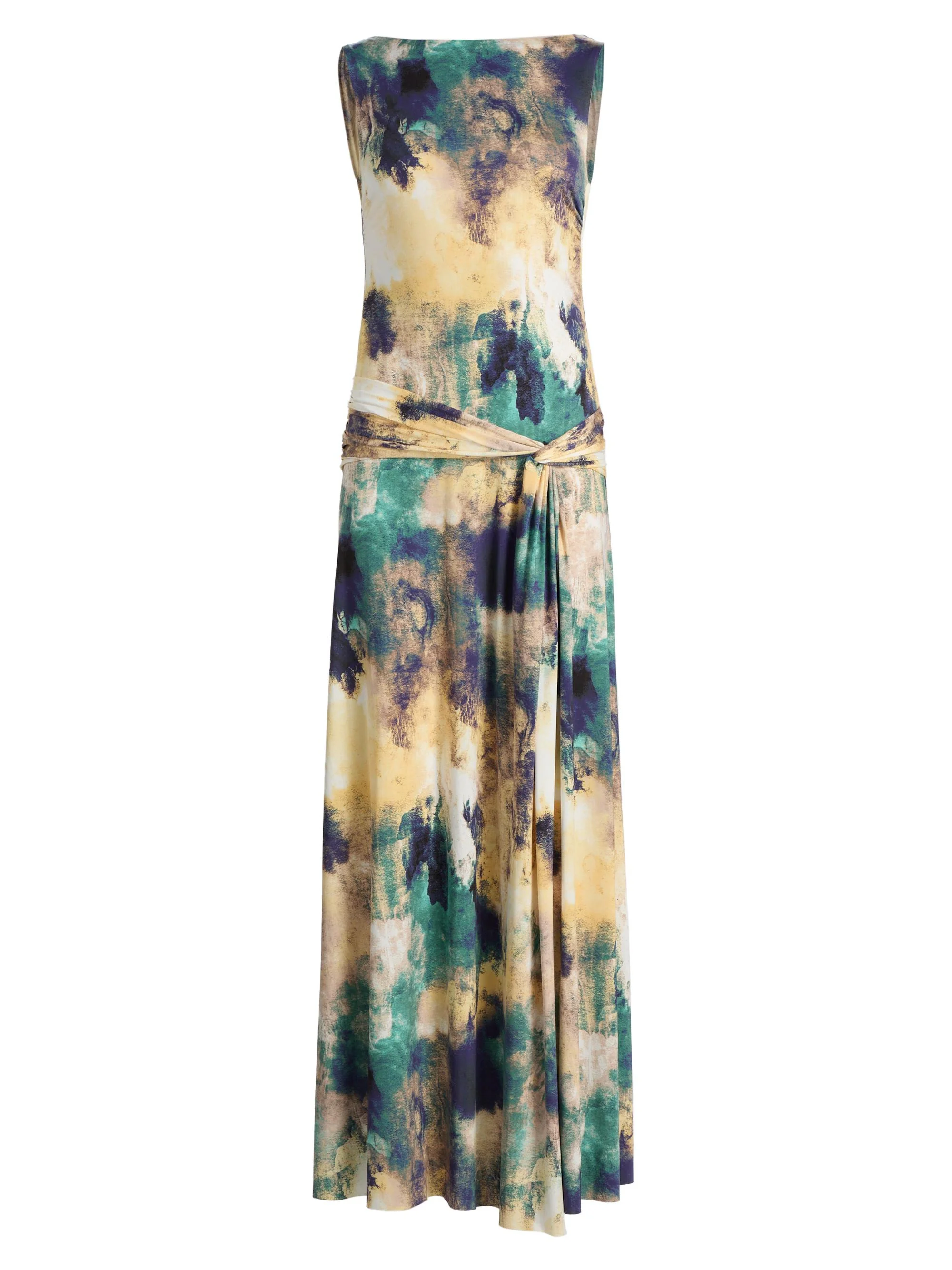 Women's Safira Printed Maxi Dress - Abstract Expression - 1