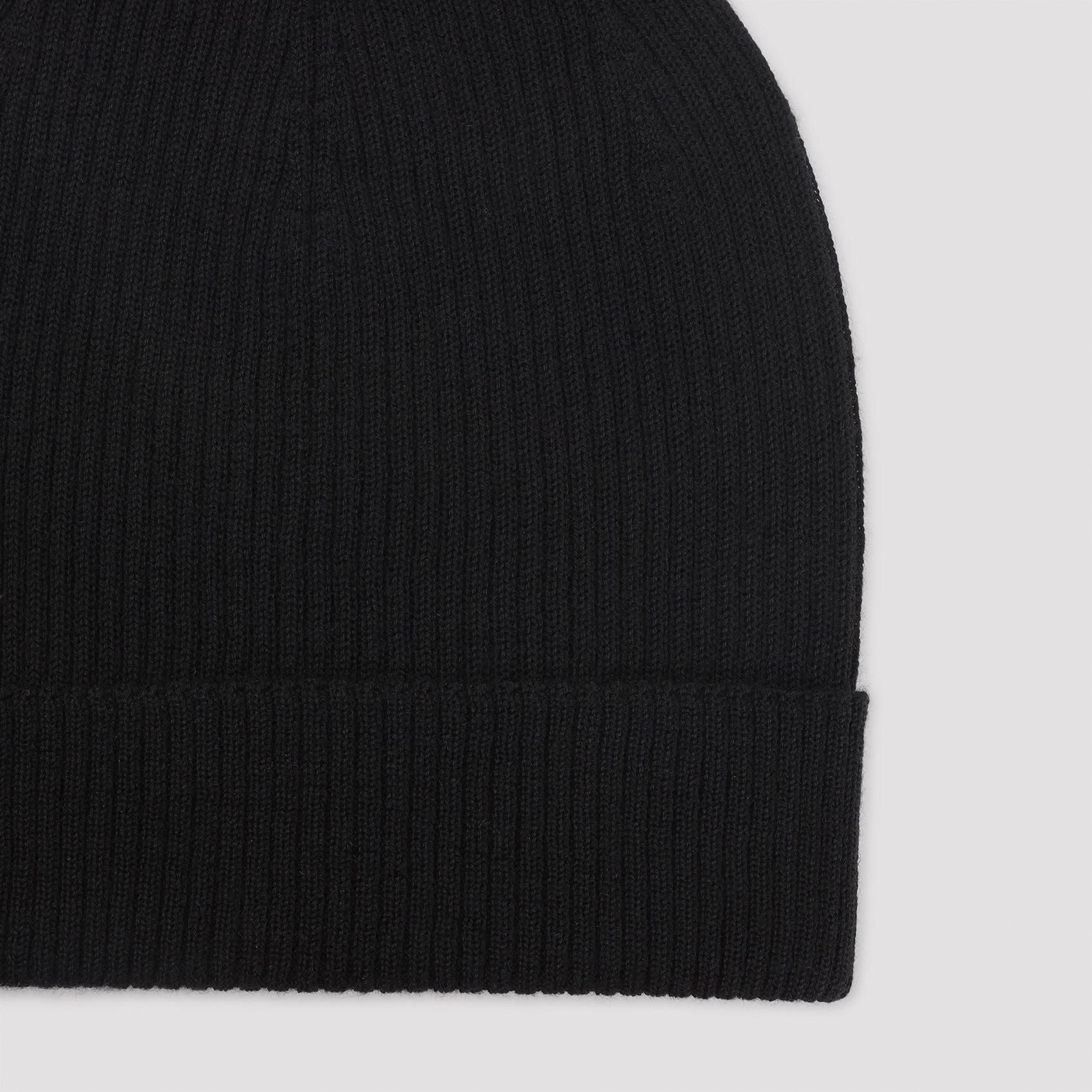 Rick Owens Ribbed Beanie Men - 3