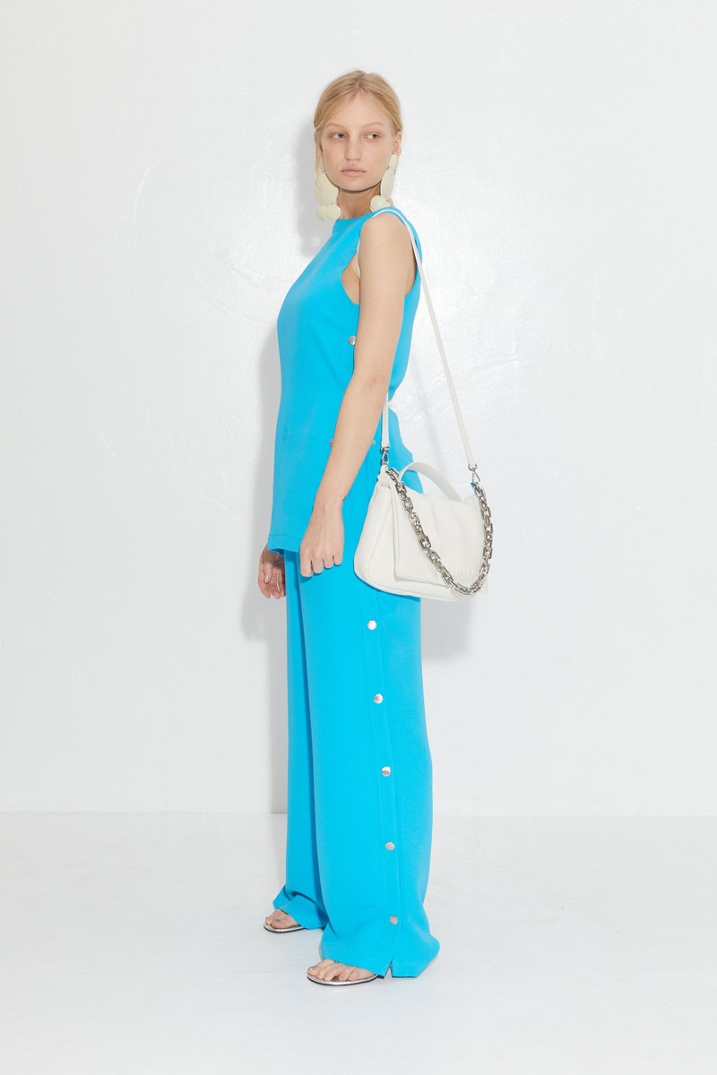 SIMONMILLER Zweeny Crepe Pant In Blue Lagoon outlook