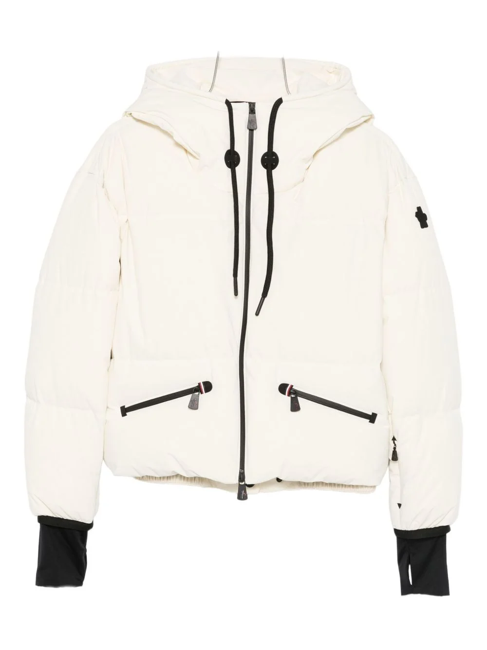 hooded zip-up jacket - 1