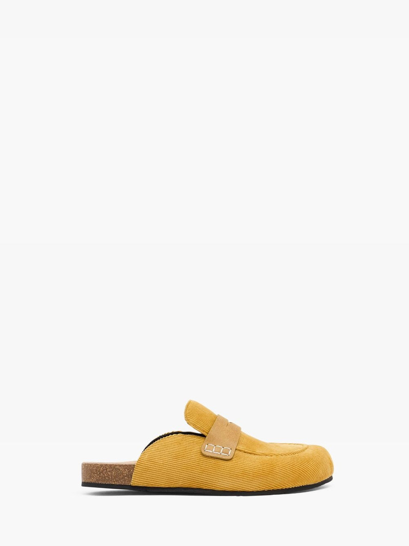 CORDUROY LOAFER MULES 1