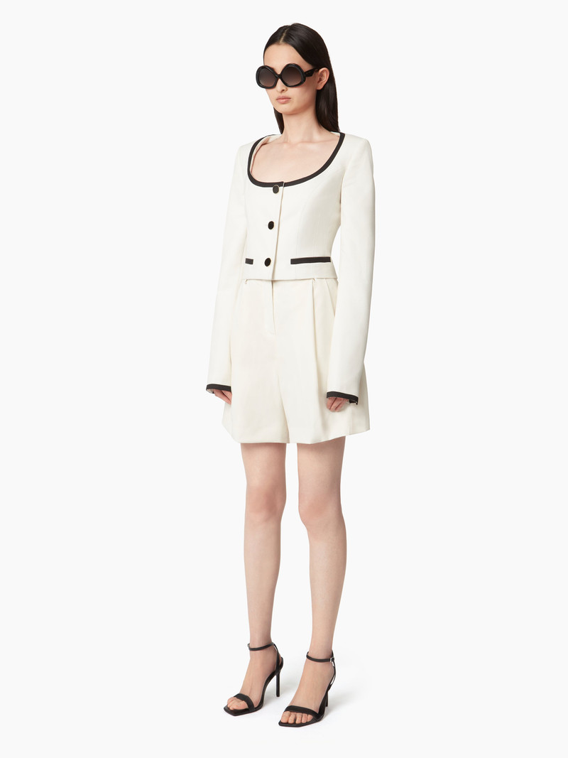 NINA RICCI Short Jacket With Round Neckline outlook