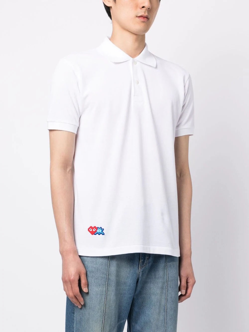 LOGO-APPLIQUÉ COTTON POLO SHIRT - 3