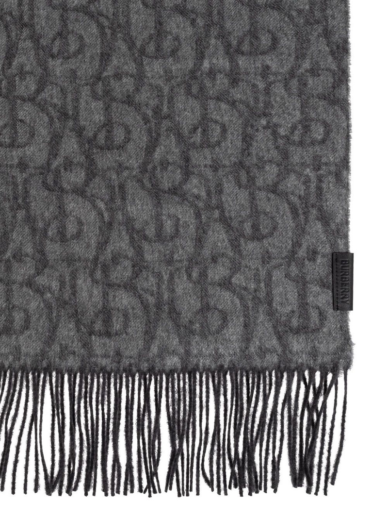 Burberry monogram scarf outlook