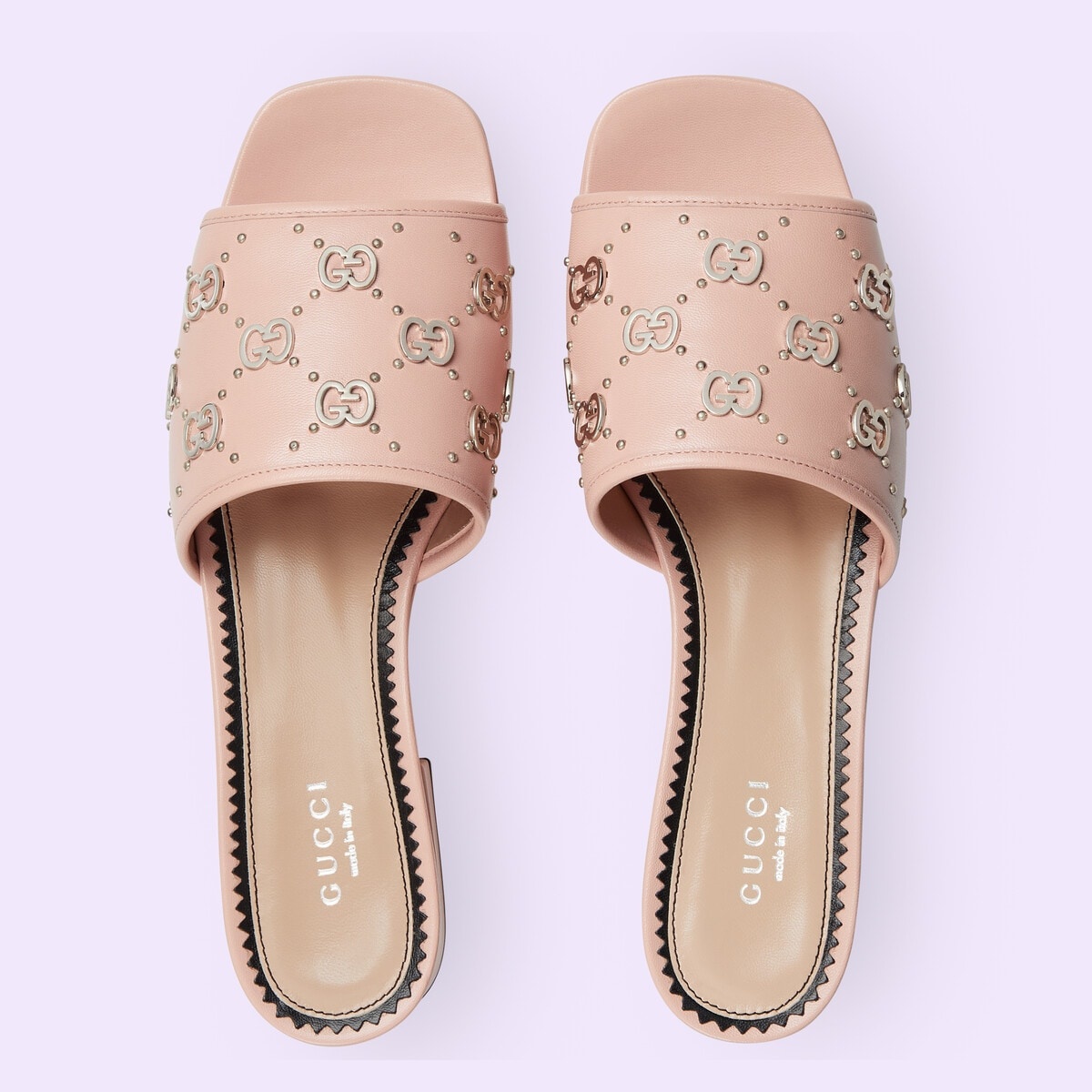 Women's Interlocking G slide sandal - 5