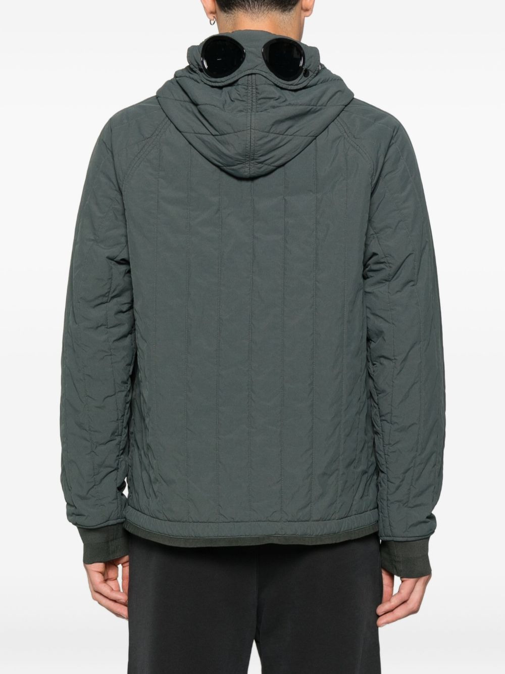 quilted hooded jacket - 4