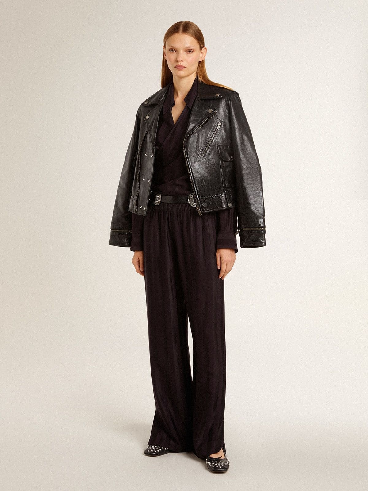 Women's joggers with ankle slit - 3