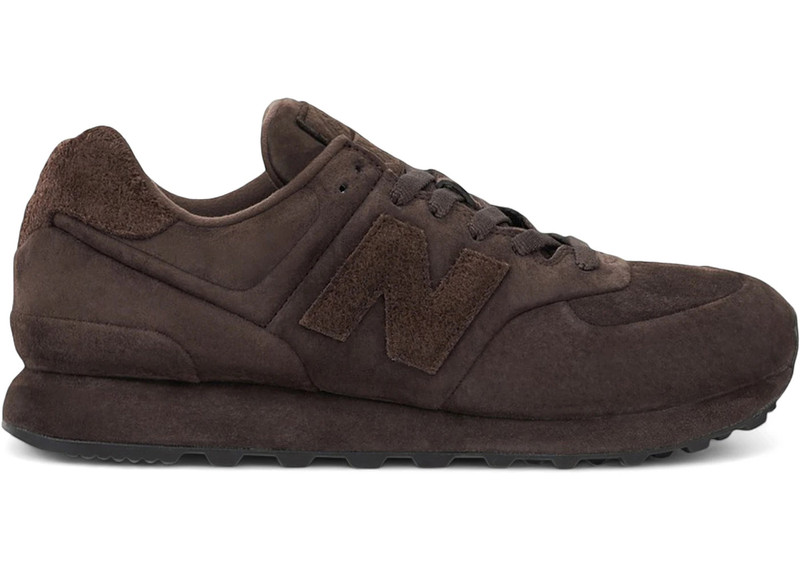 New Balance 574 Legacy Stone Island Ghost Dark Brown 1