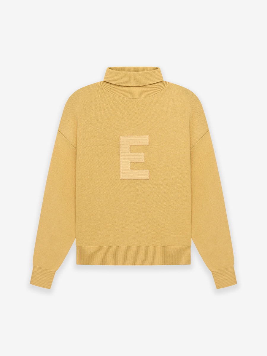 Womens Knit Turtleneck - 1