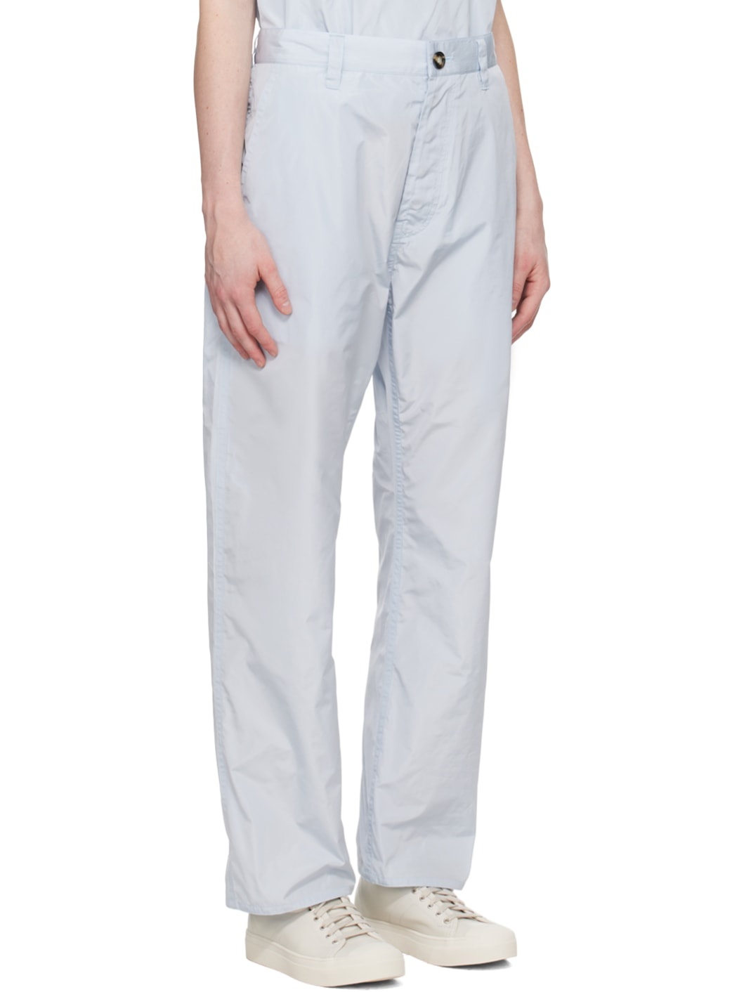 Blue Padova Slim Fit Trousers - 2