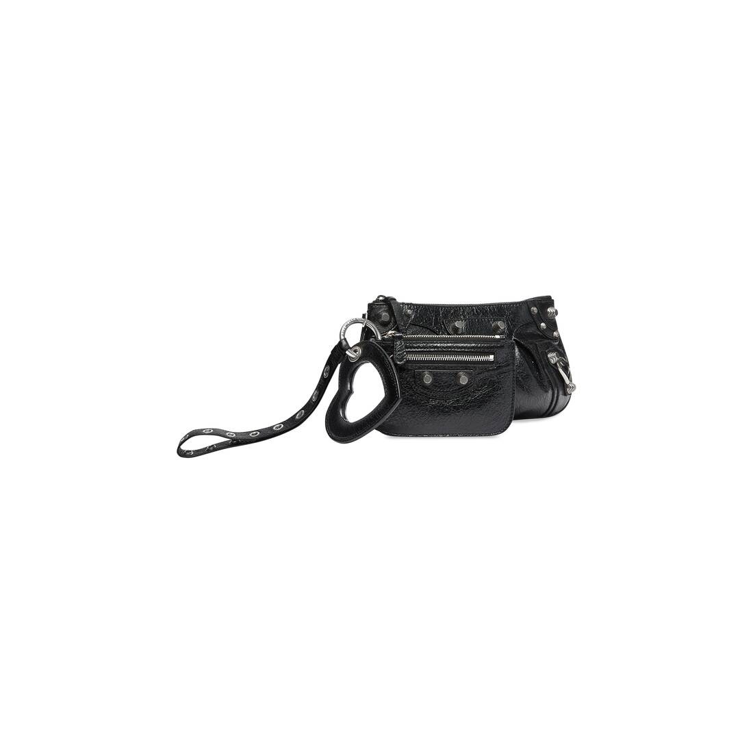 Women's Le Cagole Mini Multipouch in Black - 2