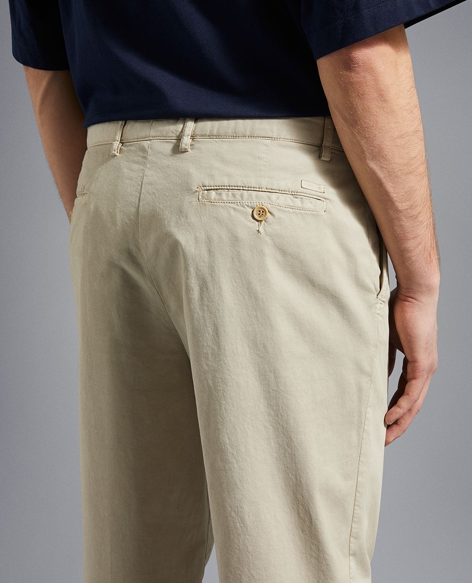 Stretch organic cotton trousers - 5