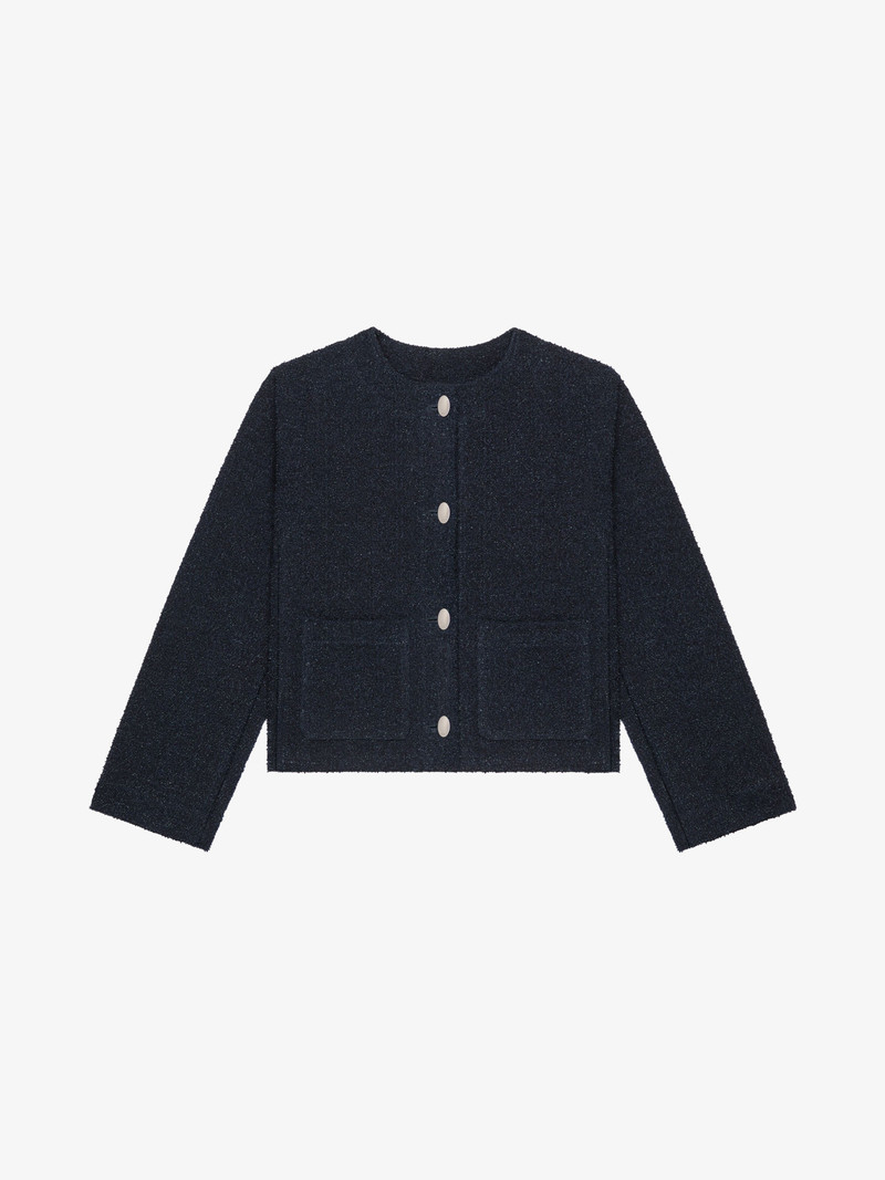 JACKET IN CURLY DENIM 1