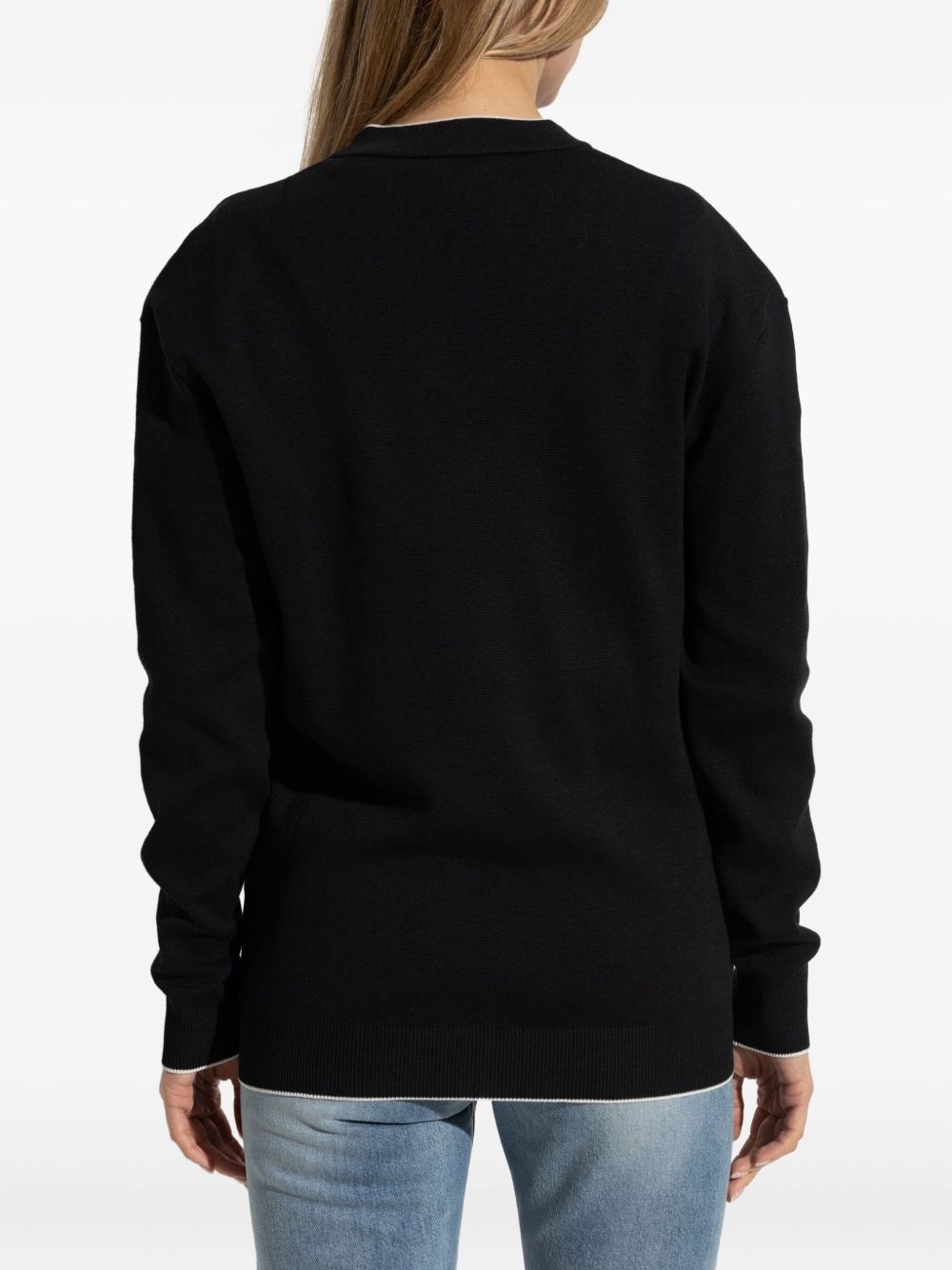 embroidered cardigan - 4