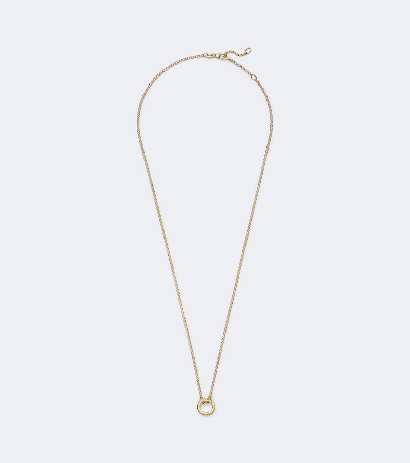 Belcher Small 18kt gold chain necklace 1