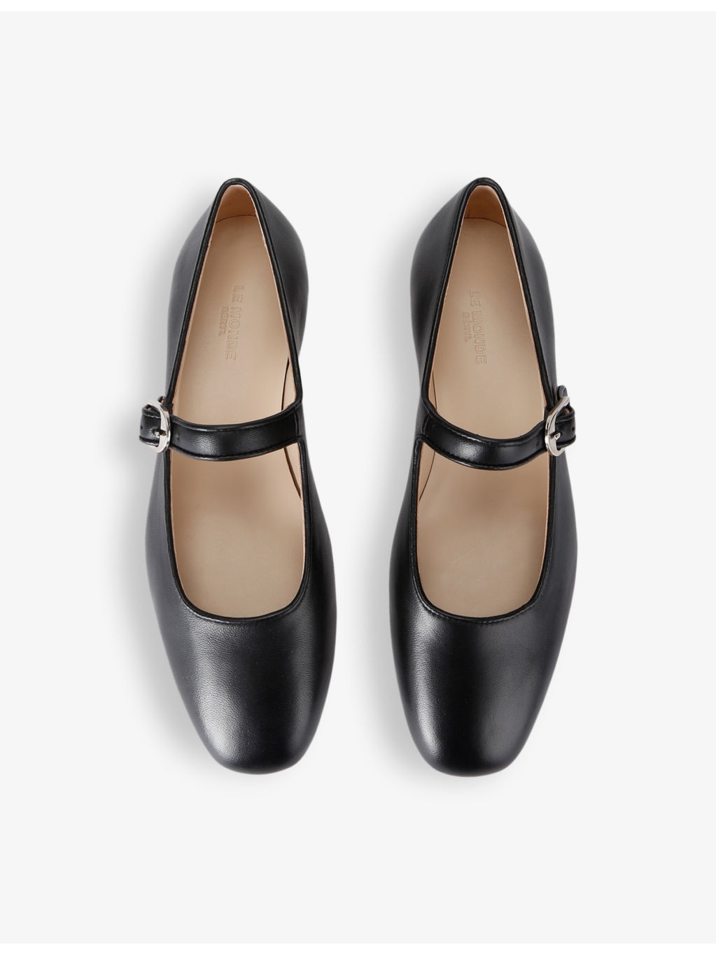 Mary Jane leather ballet flats - 2