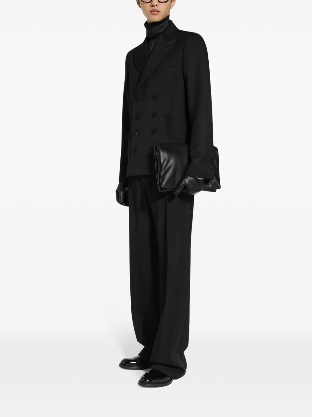 wool blazer - 3