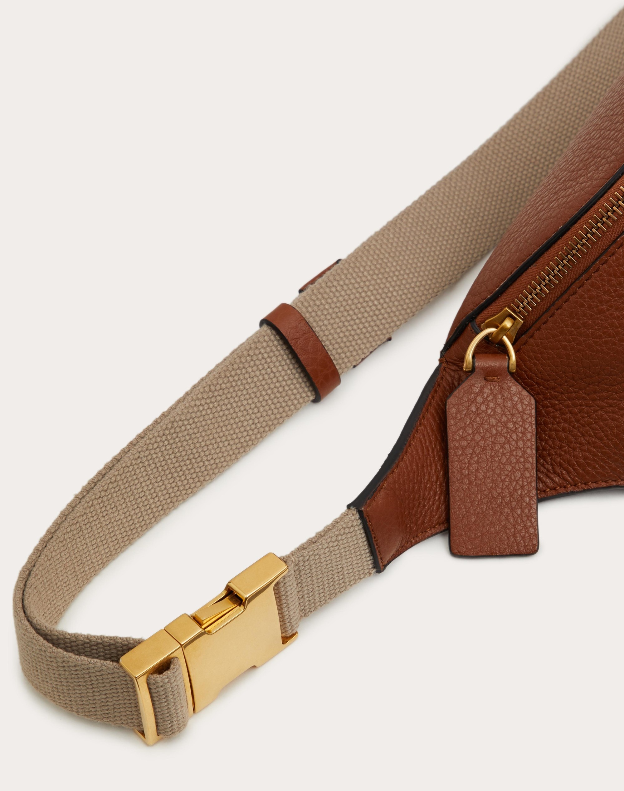 VALENTINO GARAVANI IDENTITY LEATHER BELT BAG - 5