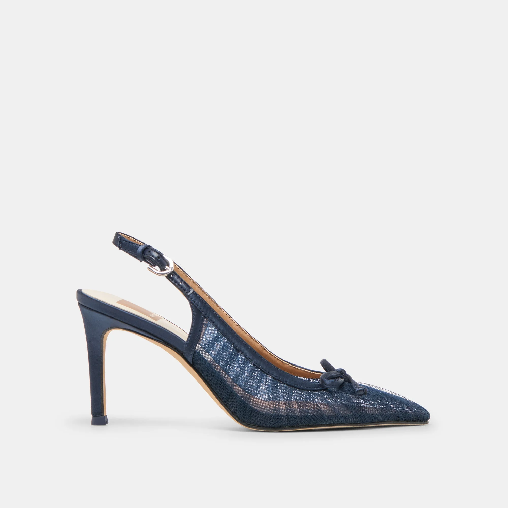 YELA HEELS NAVY TULLE - 1