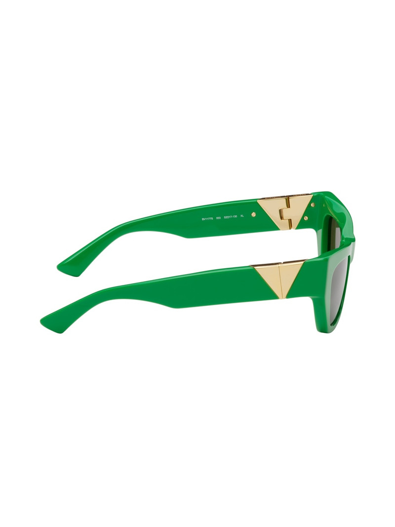 Bottega Veneta Green Angle Sunglasses outlook