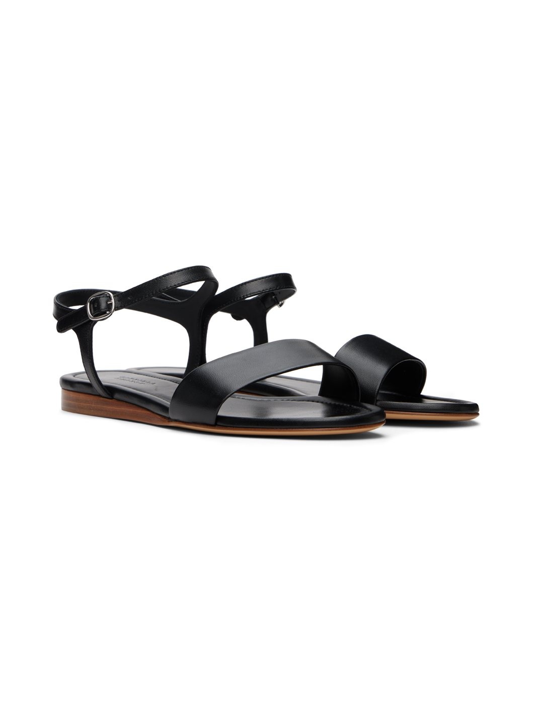 Black Alexi Sandals - 4