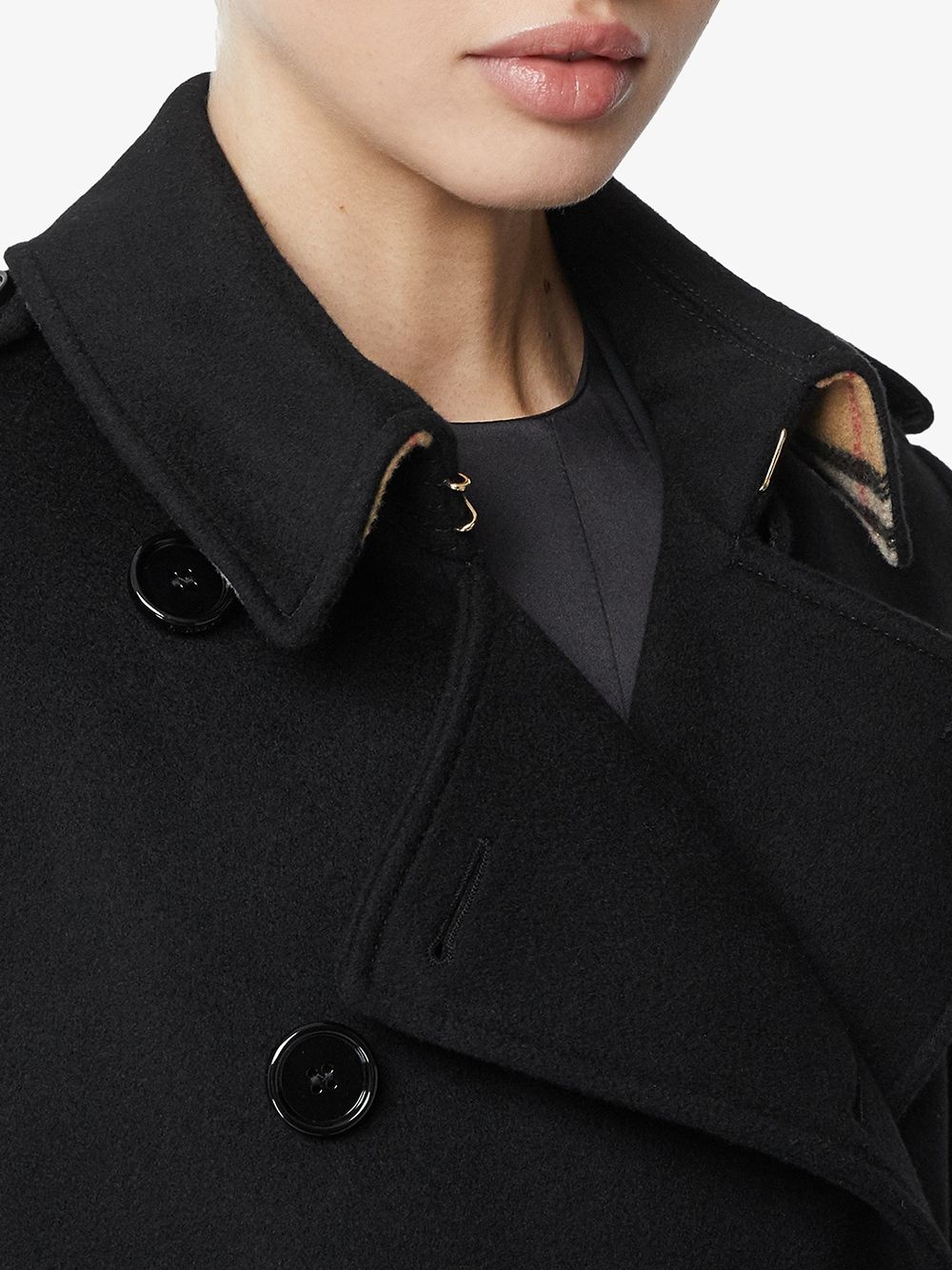 cashmere trench coat - 5