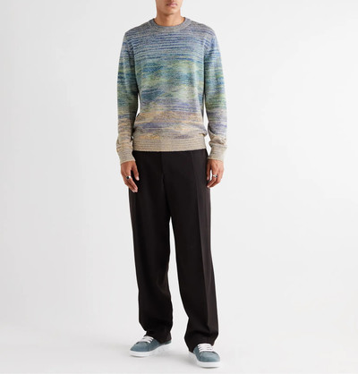 Missoni Slim-Fit Striped Cotton-Blend Sweater outlook