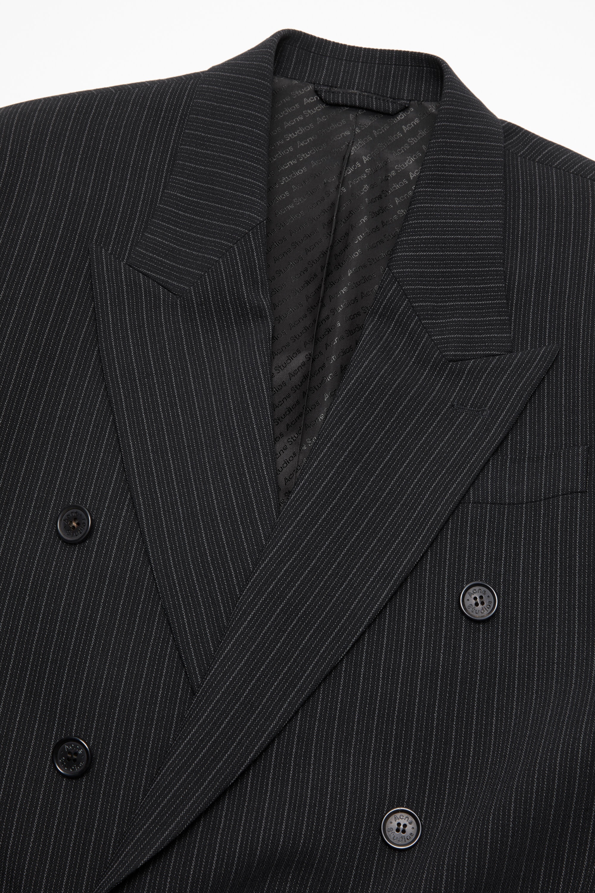 Relaxed fit suit jacket - Black - 5