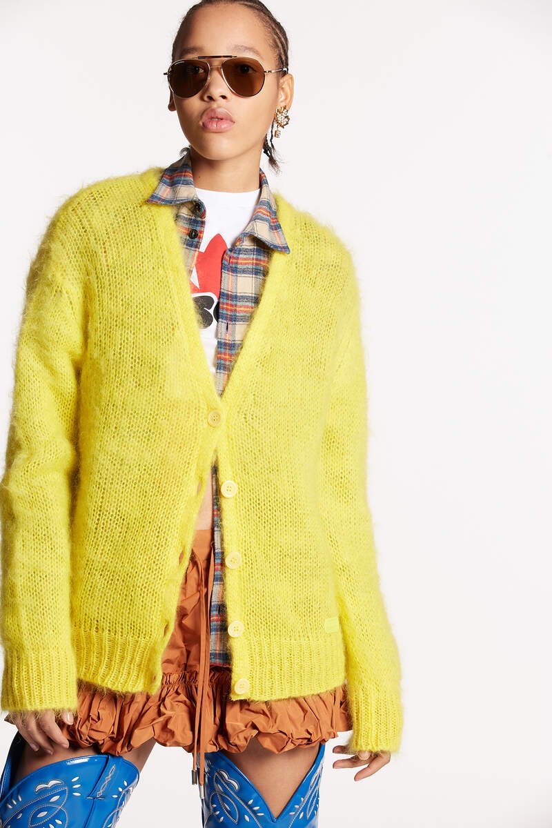 MOHAIR CARDIGAN KNIT - 3