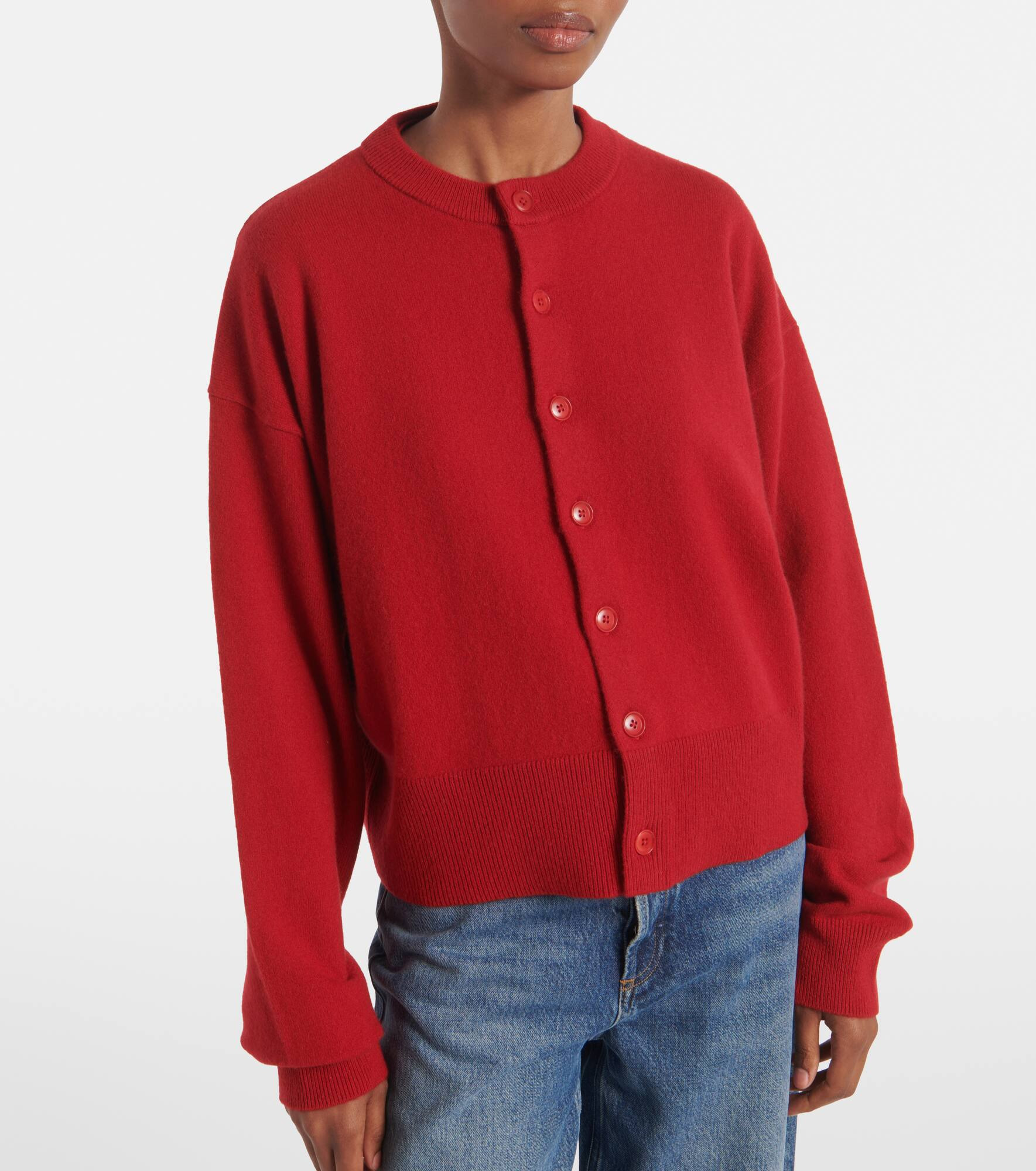 Chou cashmere-blend cardigan - 6