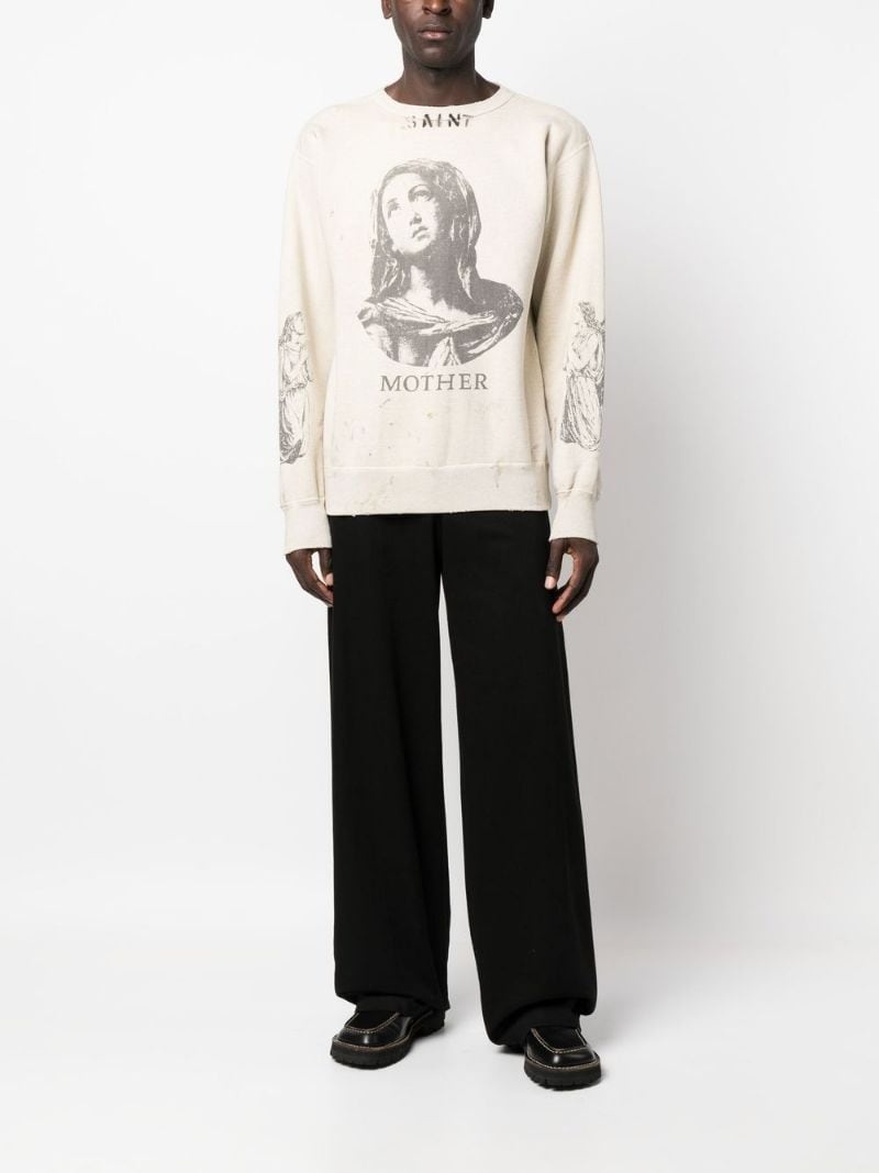 graphic-print sweatshirt - 2