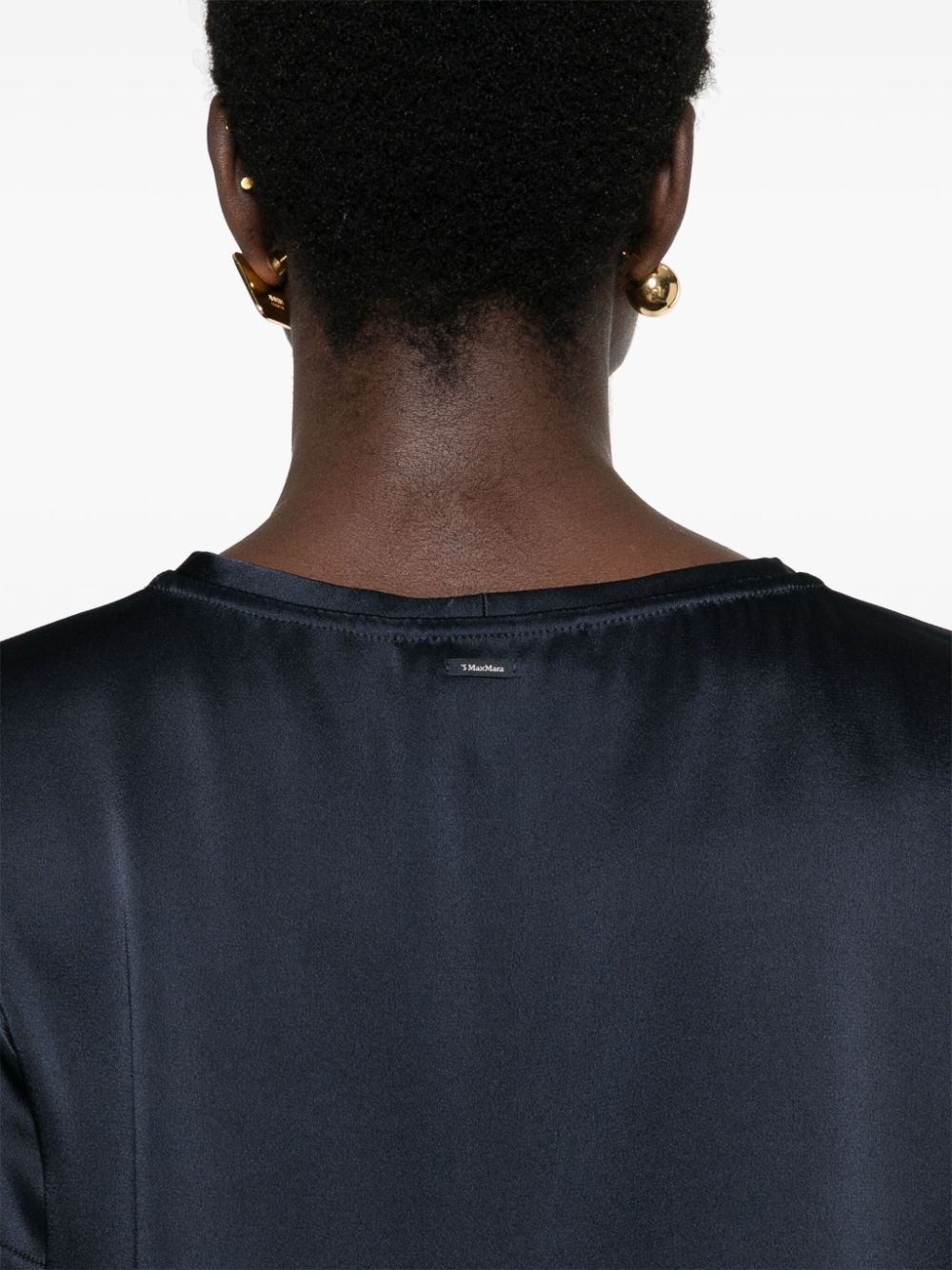 Rebecca satin T-shirt - 5