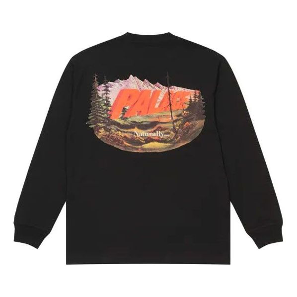 Palace Chapping Longsleeve 'Black' P21LS010 - 1