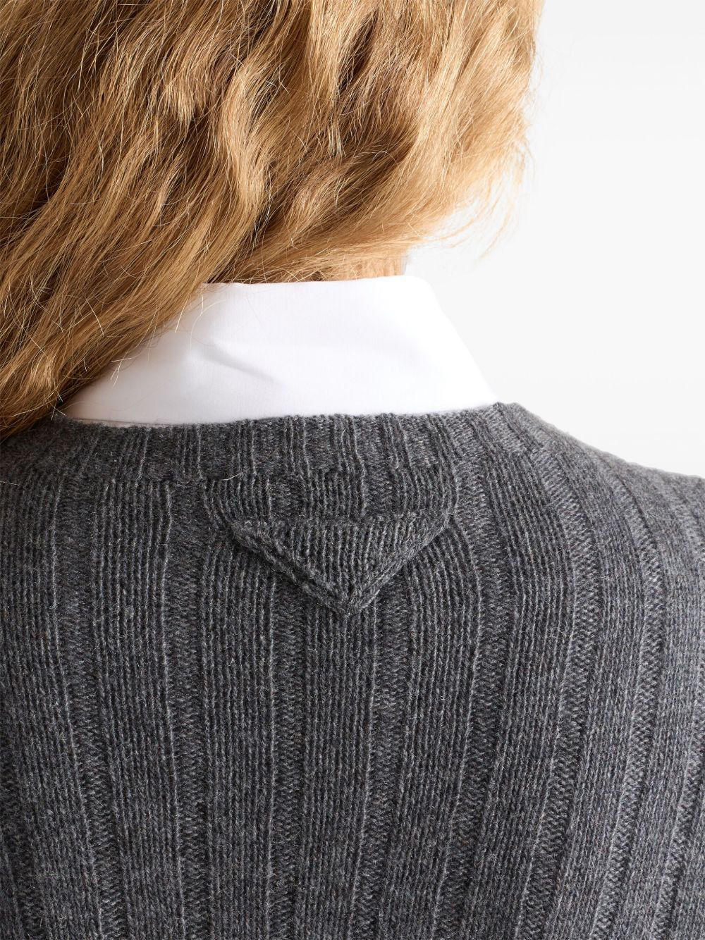 cropped Re-Cashmere sweater - 5