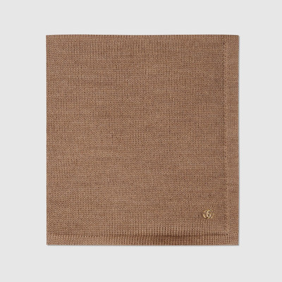 GUCCI Knitted wool pocket square outlook