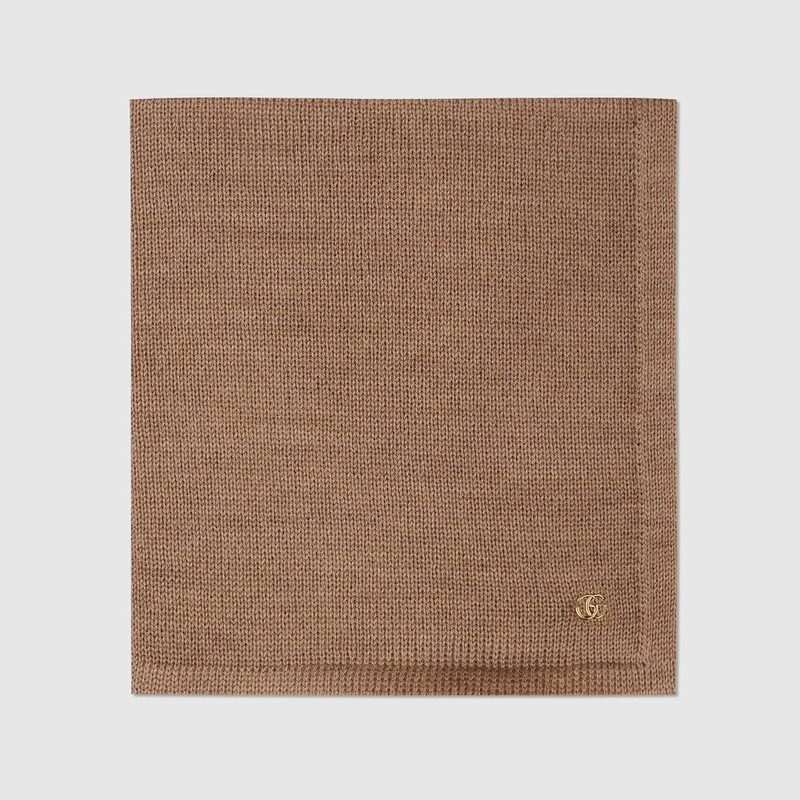 GUCCI Knitted wool pocket square outlook