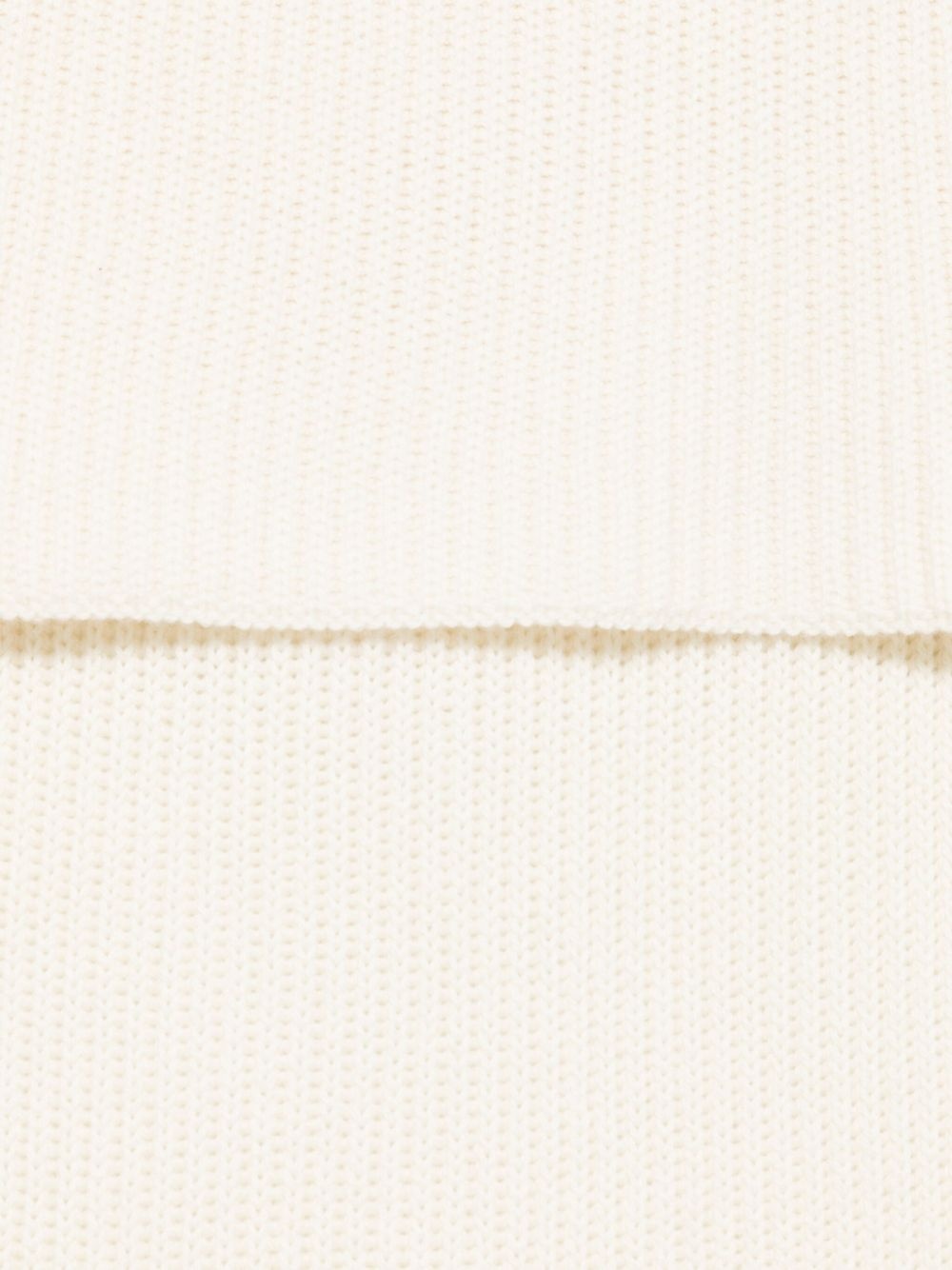 ribbed-knit scarf - 2