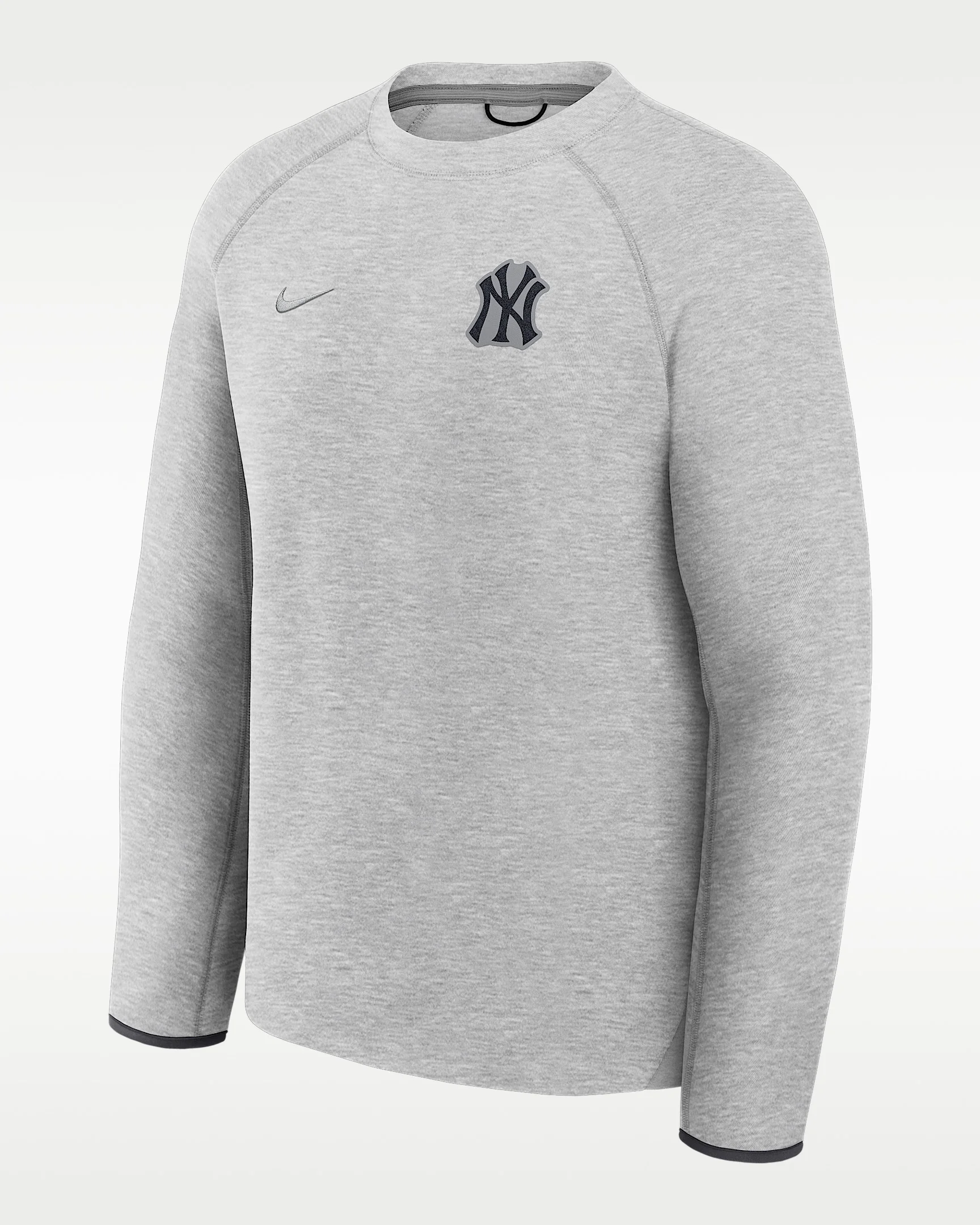 New York Yankees Tech Fleece Men's Nike MLB Pullover Crew - 1