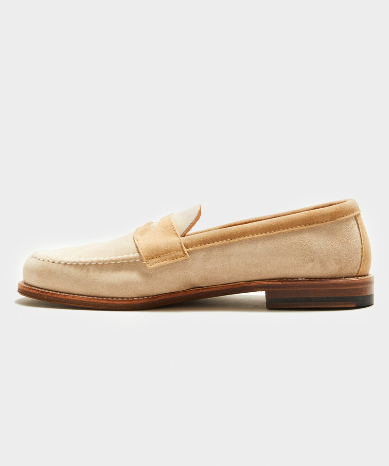 Todd Snyder x Alden Two-Tone Penny Loafer 5