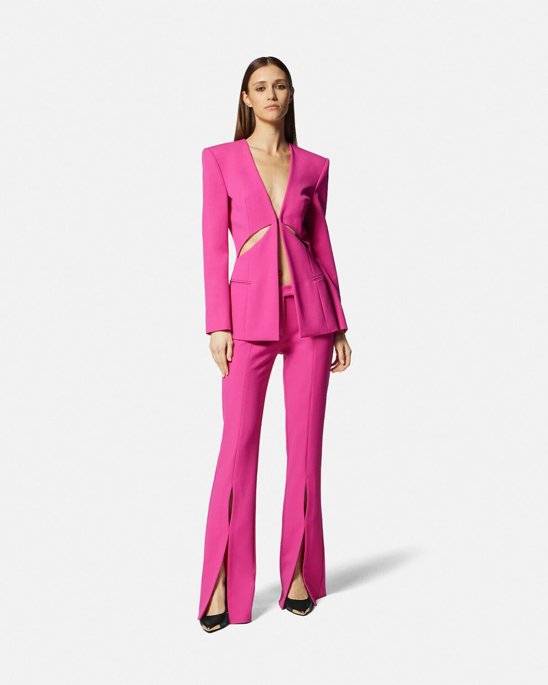 VERSACE JEANS COUTURE Slashed Tailored Pants outlook